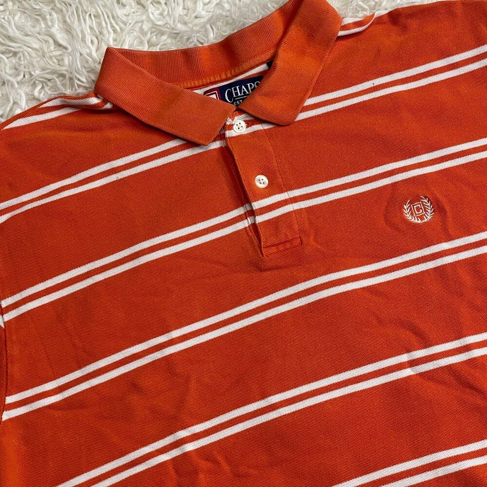 Chaps Polo Shirt Orange XXL